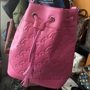 Glamaholic lifestyle large pink bucket bag